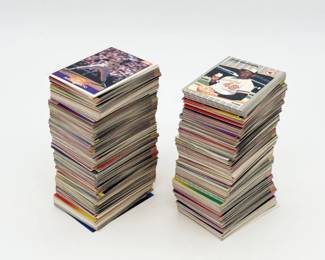 93 MixofUnsortedCardBoxStored1980s1990sBaseballCards