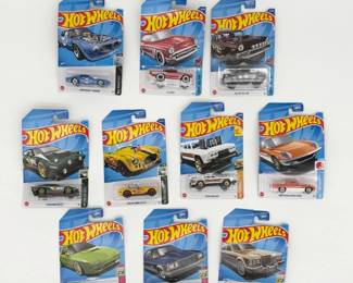 103 HotWheelsCars2022Release2021C10PackagedCarsByMattel