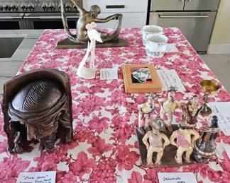 Multiple Art and Antique Decor Pieces