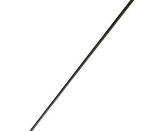 811 - Antique Hand-Forged Tool 66" (Description): Antique hand-forged tool measuring 66 inches in length. This piece features traditional blacksmith craftsmanship with a flared end tapering to a rounded handle.