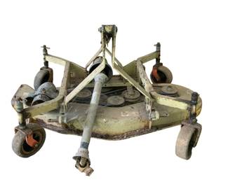 1289 - Bushhog Tractor Attachment - 35 x 65 x 52 (Description): Used as is electric/electronic/mechanical item. No guarantee all components, untested.