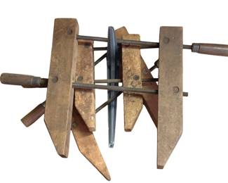 1297 - Lot of Assorted Wood Clamps