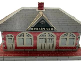 269 - Girard Train Station Waiting Station (Description): Girard train station waiting station. Measures 5 inches by 10 inches by 7 inches.