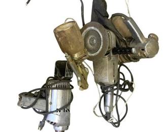 1307 - Lot of Assorted Power Tools (Description): Used as is electric/electronic/mechanical item. No guarantee all components, untested.