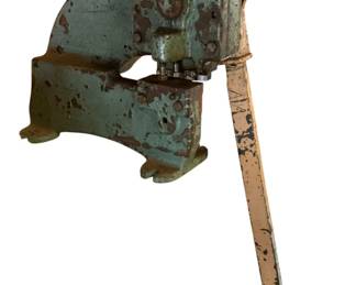 1269 - Vintage Industrial Metal Punch Press - 17 x 23 x 8