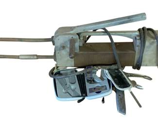 1272 - Miller Resistance Spot Welder w/ Assorted Items (Description): Used as is electric/electronic/mechanical item. No guarantee all components, untested.