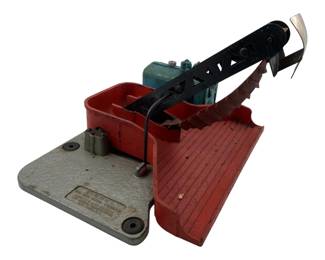 351 - Lionel No397 Coal Loader 7"x10"x7" (Description): Lionel No397 Coal Loader. This vintage toy train accessory features the classic Lionel coal loader mechanism with conveyor belt system. Measures 7 inches by 10 inches by 7 inches.