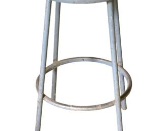 1325 - Metal Stool - 31 x 16 x 16