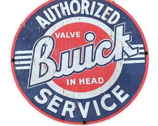 1293 - Buick Metal Sign - 11.25