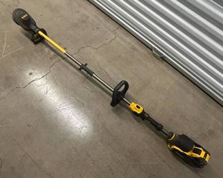 Lot #21 DeWalt 60V MAX Cordless String Trimmer Weed Eater Edger Telescoping Shaft