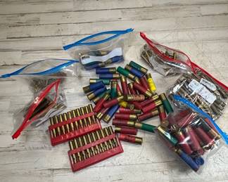 Lot #153 Mixed Lot Shotgun Shells 12 Gauge & Rifle Brass Casings Federal Winchester 150+