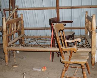 Antique Rope Bed