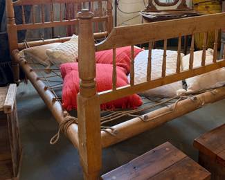 Antique Rope Bed