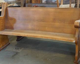 Church pews (Excellent condition and there are many!)