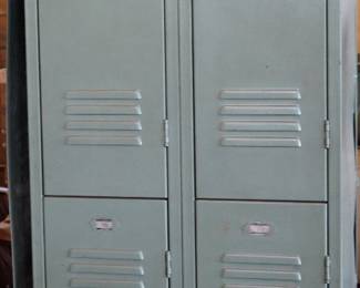 Industrial metal locker
