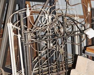 Beautiful antique metal bed frames