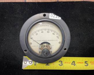 Antique Weston Electric guage