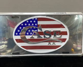 Case XX license plate flag