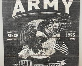 US Army sign