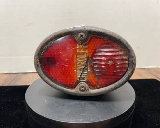 Antique Chevy tail light