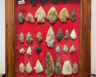 Local arrowhead shadow box