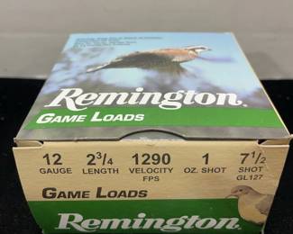 25 12gauge Remington game loads