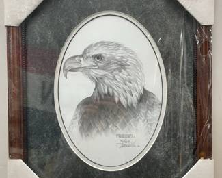 Spencer Williams Eagle framed