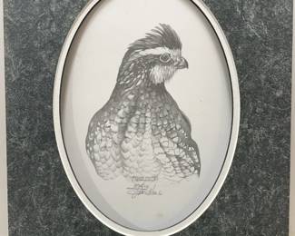 Spencer Williams quail print
