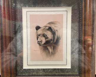 Spencer Williams Bear small framed
