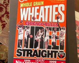 1993 Chicago Bulls “Three Straight” Wheaties