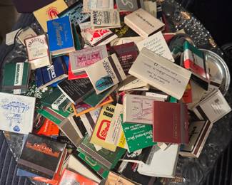 Vintage Matchbook Collection Lot – 75+ Restaurant, Hotel, Bar & Advertising Matchbooks. Includes a large assortment of vintage paper matchbooks from restaurants, hotels, taverns, lounges, clubs, casinos, and businesses from Chicago and beyond. Great for collectors of advertising, travel memorabilia, ephemera, and vintage matchbooks. 