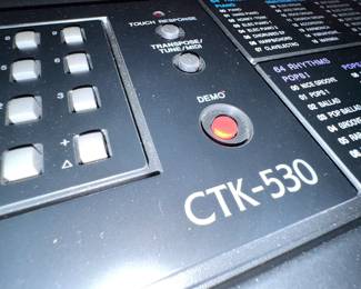 Casio CTK-530 Touch Response Electronic Keyboard with Case