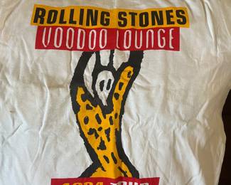 Vintage 1994 Rolling Stones Voodoo Lounge Tour Concert T-Shirt Universal Activewear XLarge