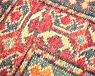 Traditional Kazak Style Wool Runner Rug with Geometric Medallion Design