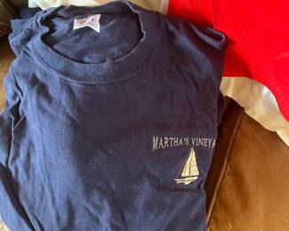 Martha's vineyard blue T-shirt