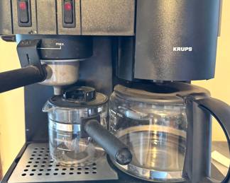 Krups Combination Espresso & Drip Coffee Maker