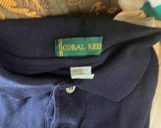 Coral reef T-shirt, blue