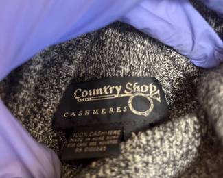 Country shop cashmere 