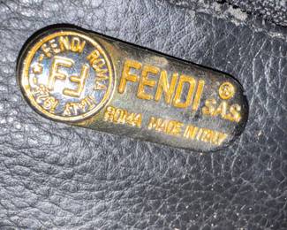 Fendi SAS Roma Vintage Italian Crossbody Bag