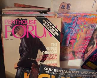 Vintage Penthouse, Penthouse Forum & Adult Magazine Collection
