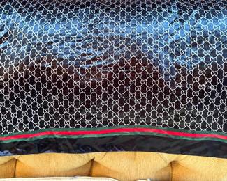 Gucci GG Monogram Silk Scarf