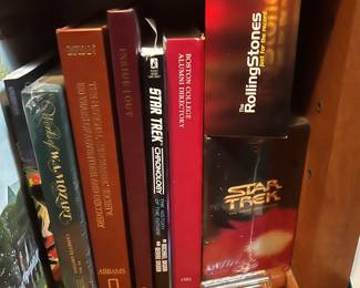Wonder of W.A. Mozart, The National Geographic Society: 100 Years of Adventure and Discovery, Inside Love, Star Trek Chronology, Boston College Alumni Directory, The Rolling Stones: Just for the Record, Star Trek: The Movie Collection.