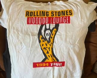 Vintage 1994 Rolling Stones Voodoo Lounge Tour Concert T-Shirt Universal Activewear XLarge