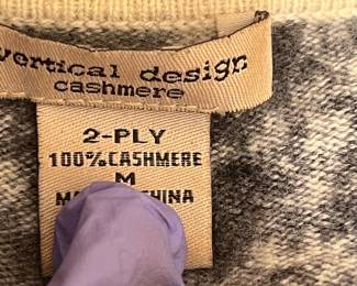 Vertical design cashmere