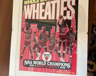 1993 Chicago Bulls “Three Straight” Wheaties