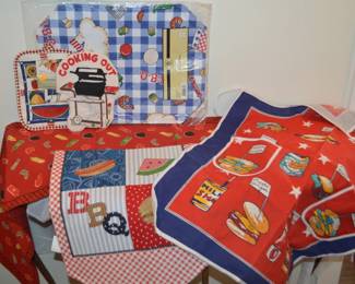 BBQ cooking decor