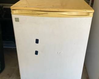 Small garage refrigerator