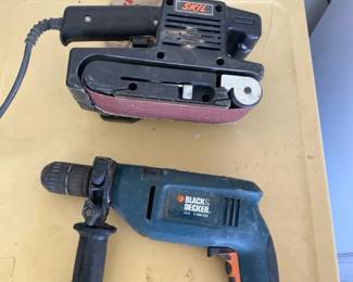Drill and sand