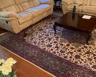 Large Vintage Persianstyle Area Rug