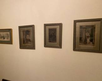 Four Prints Featuring Ancient Greece